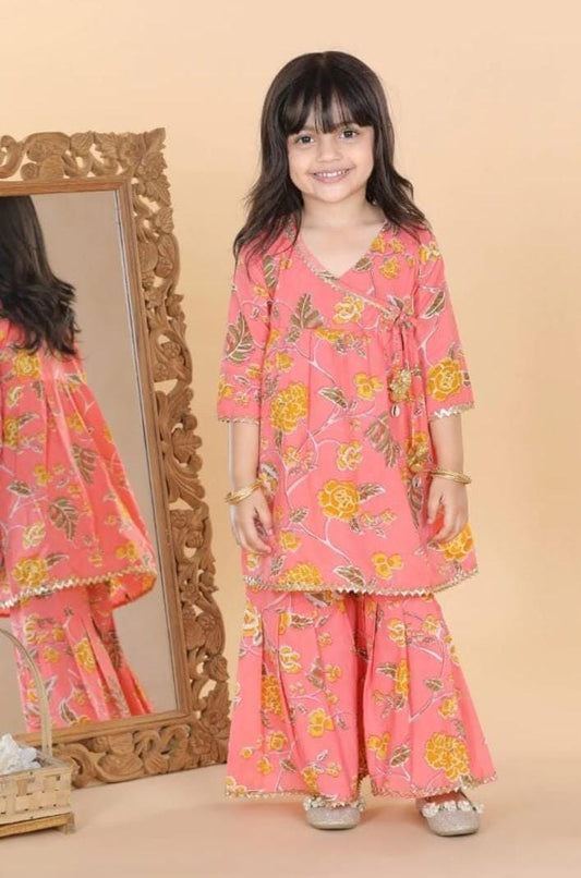 anarkali sharara set